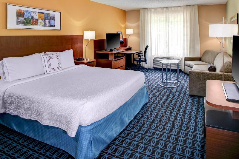 غرفة قياسية سرير كينج, Fairfield Inn & Suites By Marriott Atlanta Alpharetta