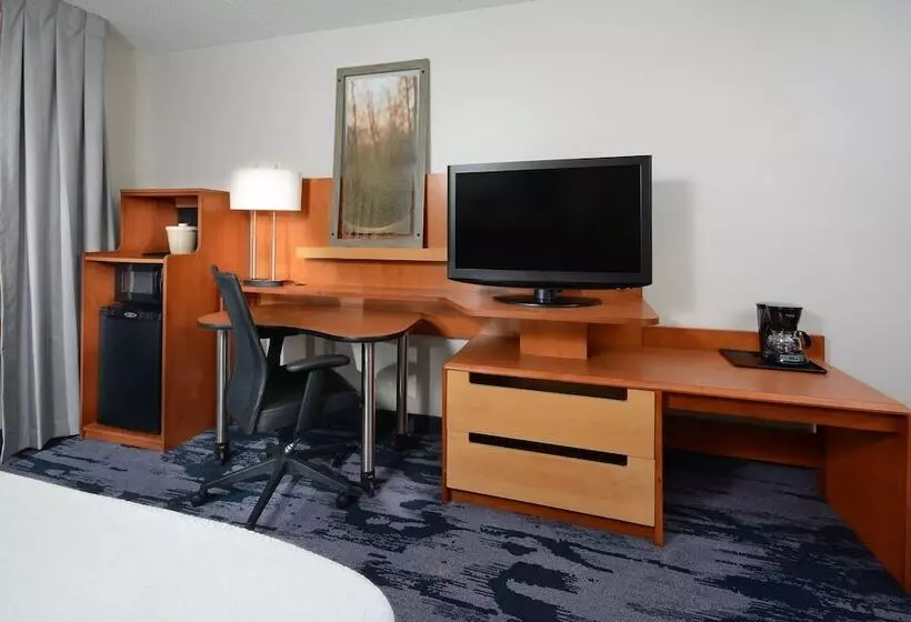 اتاق استاندارد با 2 تخت دوبل, Fairfield Inn & Suites By Marriott Charlottesville North