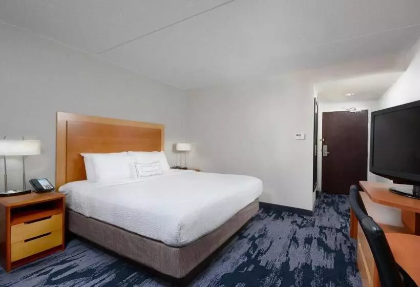 اتاق استاندارد با تخت بزرگ, Fairfield Inn & Suites By Marriott Charlottesville North