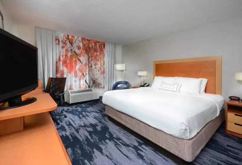 اتاق استاندارد با تخت بزرگ, Fairfield Inn & Suites By Marriott Charlottesville North
