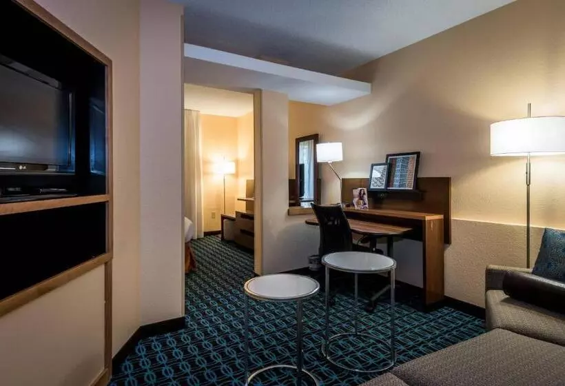キングサイドベッドのスタンダードワンルーム, Fairfield Inn & Suites Savannah I95 South