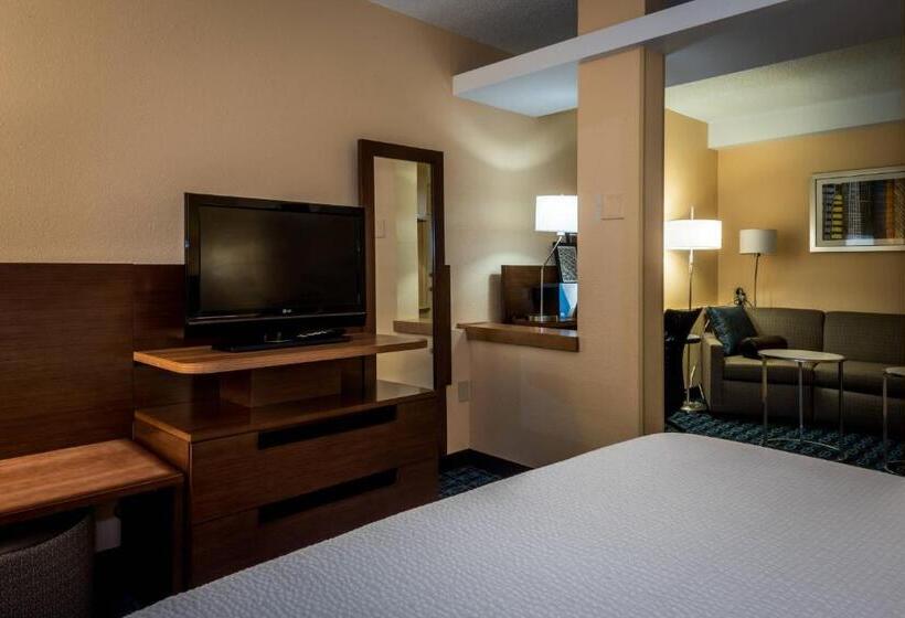 Estúdio standard Cama King, Fairfield Inn & Suites Savannah I95 South