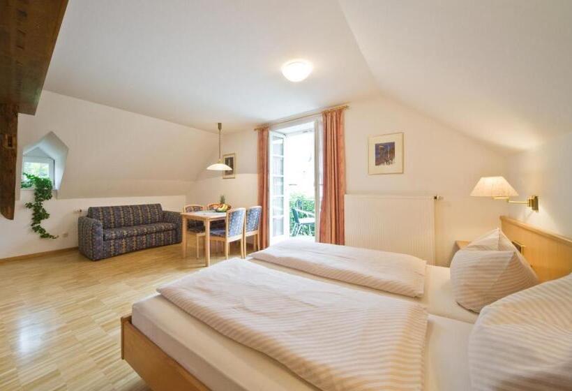 标准间带阳台, Warsberger Weinhof   Hotel & Weinwirtschaft