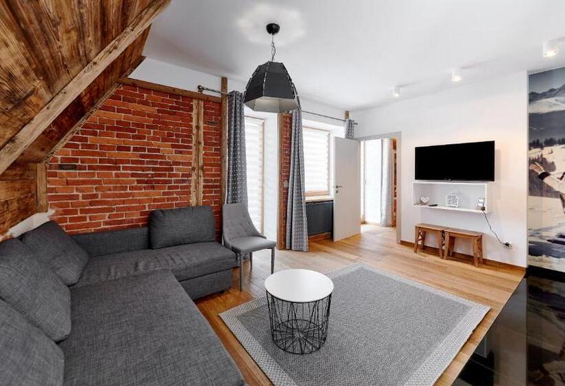 Deluxe-huoneisto 1 Makuuhuone, Hel