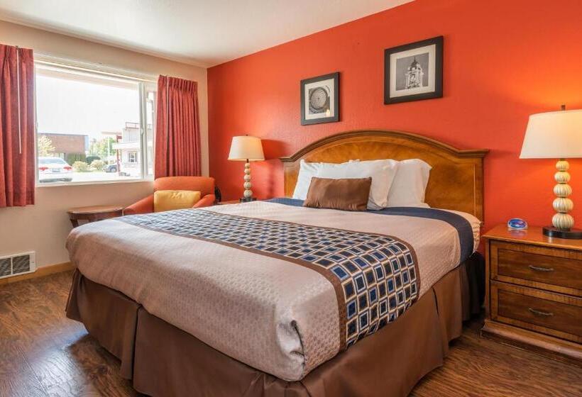 带大床的标准间, Flagstone Motel