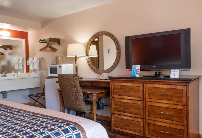 带大床的标准间, Flagstone Motel