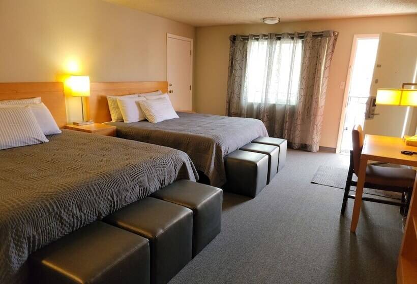 חדר דחוקס עם מיטת קינג, Garden Of The Gods Motel