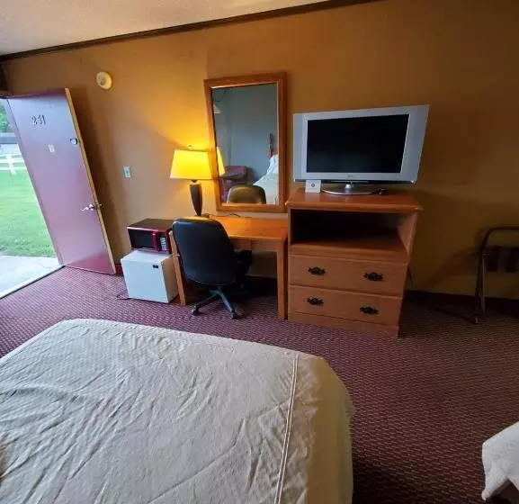 Standard-huone 2 Parivuodetta, Gray Plaza Motel West Frankfort