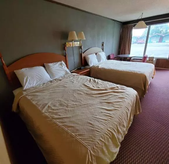 Standard-huone 2 Parivuodetta, Gray Plaza Motel West Frankfort