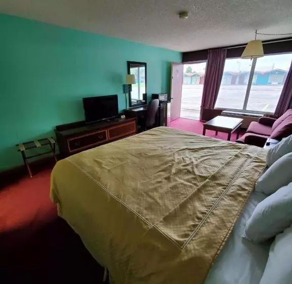 Standard-huone King-vuode, Gray Plaza Motel West Frankfort