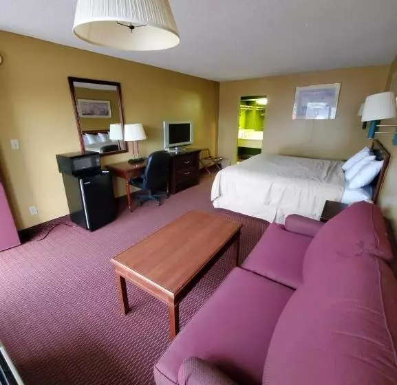 Standard-huone King-vuode, Gray Plaza Motel West Frankfort