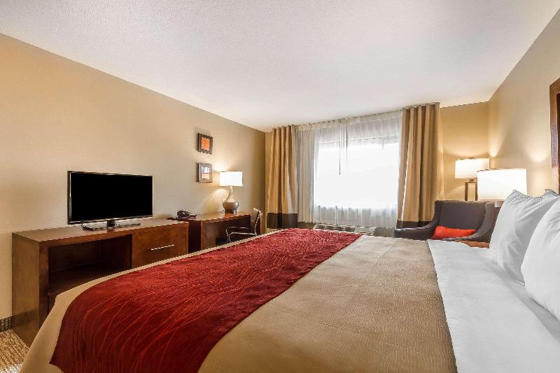 带大床的标准间, Comfort Inn & Suites Rocklin   Roseville