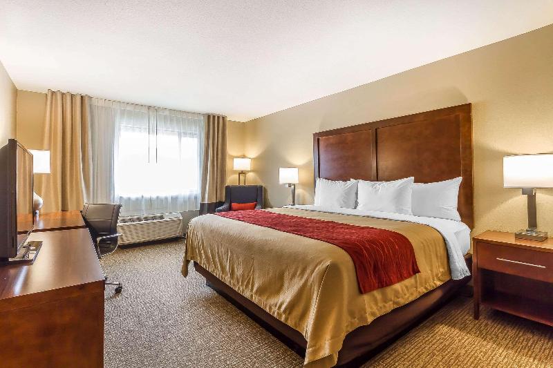 带大床的标准间, Comfort Inn & Suites Rocklin   Roseville