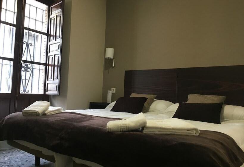 اتاق استاندارد با سرویس بهداشتی مشترک, Patio De La Plateria