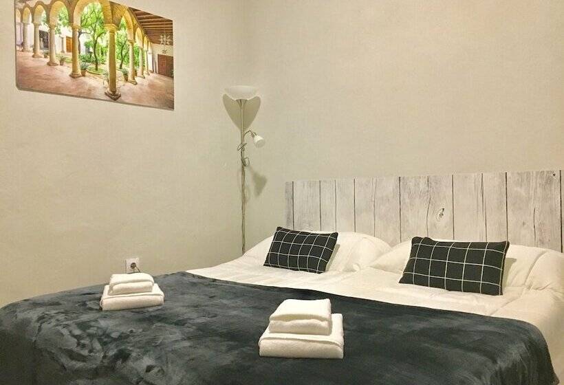 اتاق استاندارد با سرویس بهداشتی مشترک, Patio De La Plateria