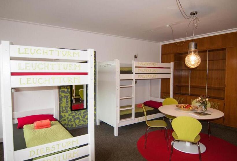 تختخواب در اتاق مشترک, Inselhostel