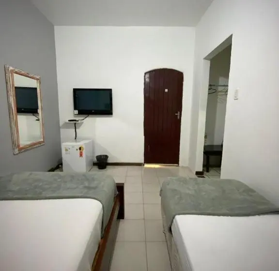 اتاق استاندارد سه نفره, Mai Chameguin Hospedagens Paraty