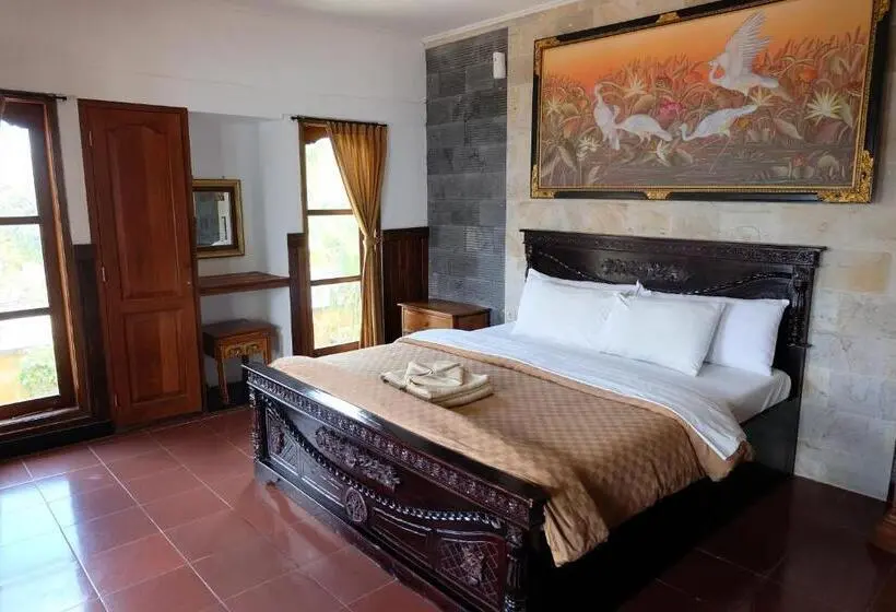 اتاق لوکس با چشم‌انداز دریا, Nusa Indah Bungalow