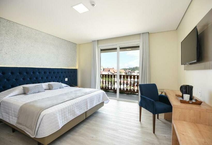 חדר דחוקס עם מיטת קינג, Alles Berg