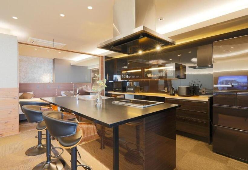 Lakosztály Erkéllyel, Itadaki Daisen 大山参道ホテル頂