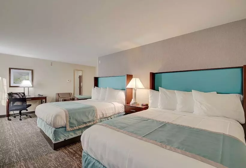 ２ダブルベッドのスタンダードルーム, Best Western Hampshire Inn & Suites
