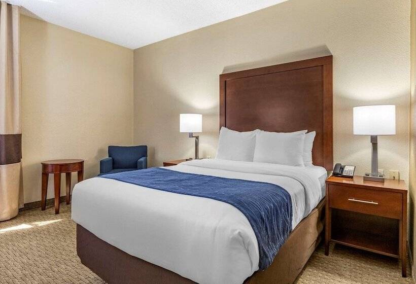 غرفة قياسية سرير مزدوج لذوى الإحتياجات الخاصة, Comfort Inn Near Greenfield Village