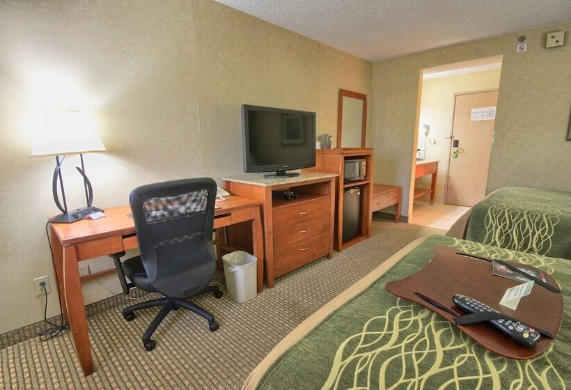 غرفه قياسيه سريرين مزدوجين, Comfort Inn Near Greenfield Village