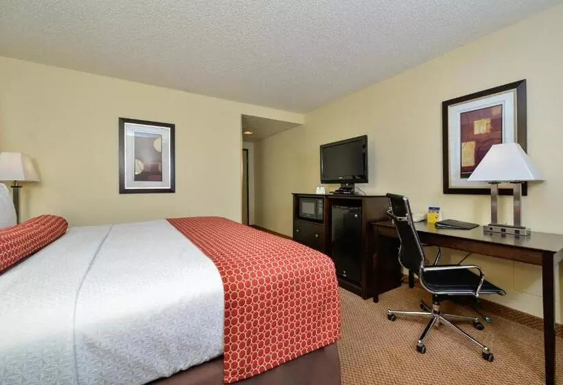 身障者適用キングサイズベッドルーム, Spark By Hilton Denver Tech Center Greenwood Village