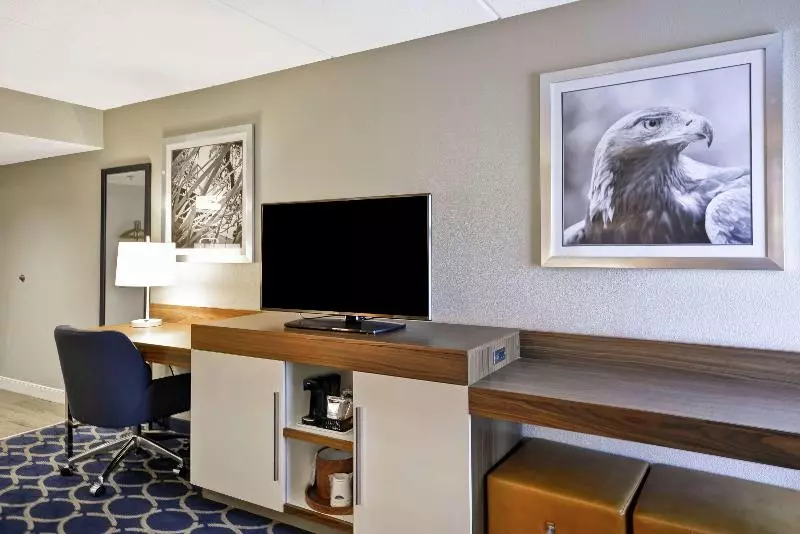 キングサイドベッドのスタンダードワンルーム, Hampton Inn Auburn