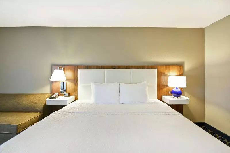 キングサイズベッドのスタンダードルーム, Hampton Inn Auburn