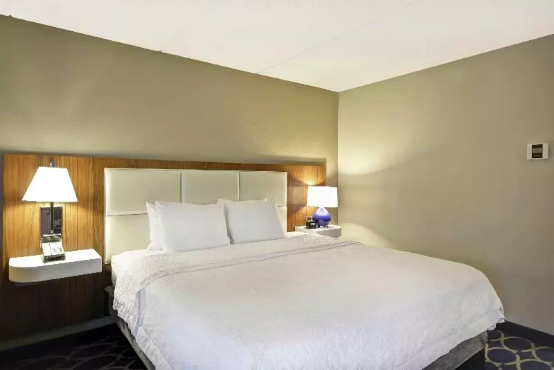キングサイズベッドのスタンダードルーム, Hampton Inn Auburn