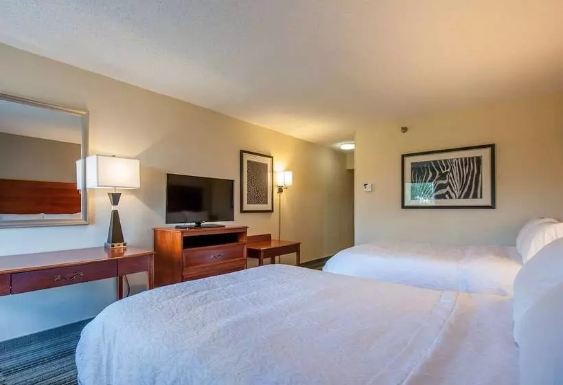 ２ダブルベッドのスタンダードルーム, Hampton Inn By Hilton Bowling Green