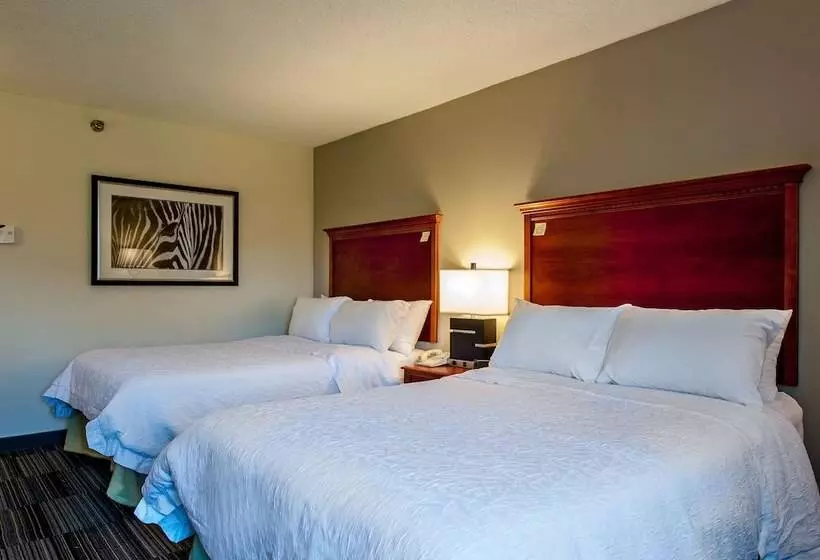 ２ダブルベッドのスタンダードルーム, Hampton Inn By Hilton Bowling Green