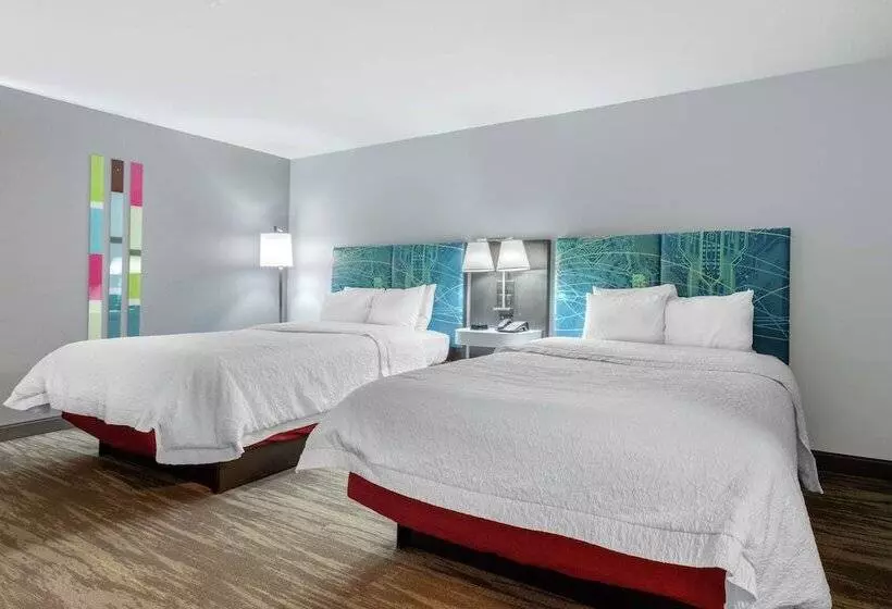 ２ダブルベッドのスタンダードルーム, Hampton Inn Brookhaven