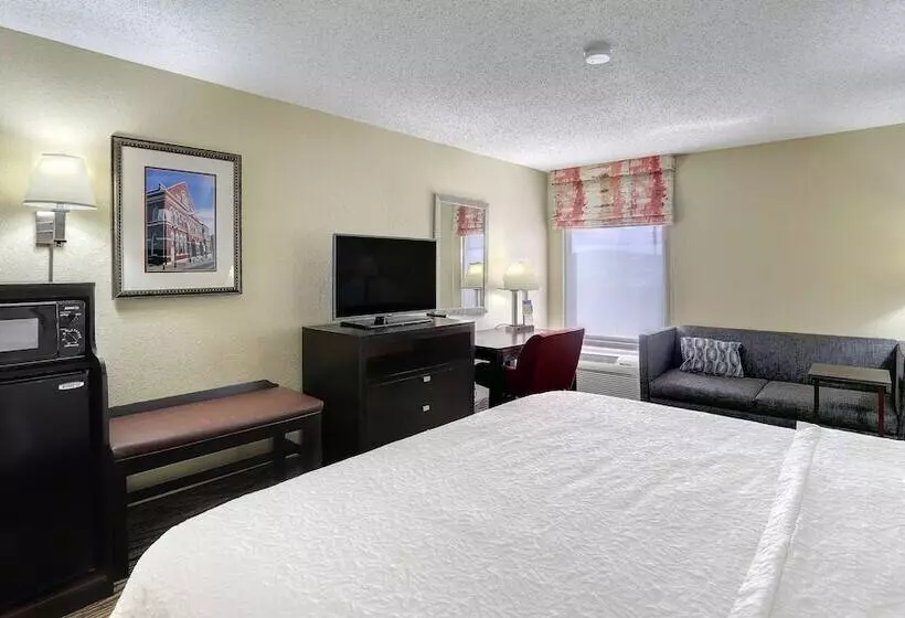ダブルベッドのスタンダードスタジオ, Hampton Inn Nashvillei24 Hickory Hollow