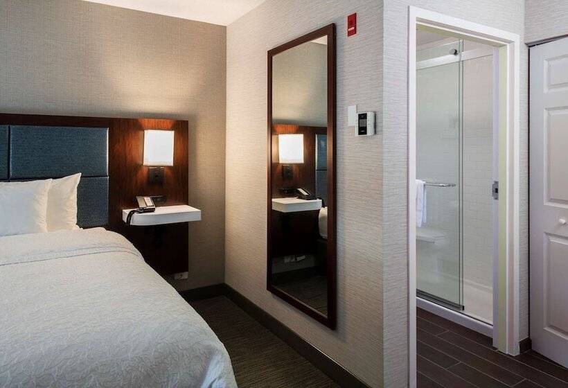 キングサイズベッドのスイートルーム, Hampton Inn & Suites Chicago/lincolnshire
