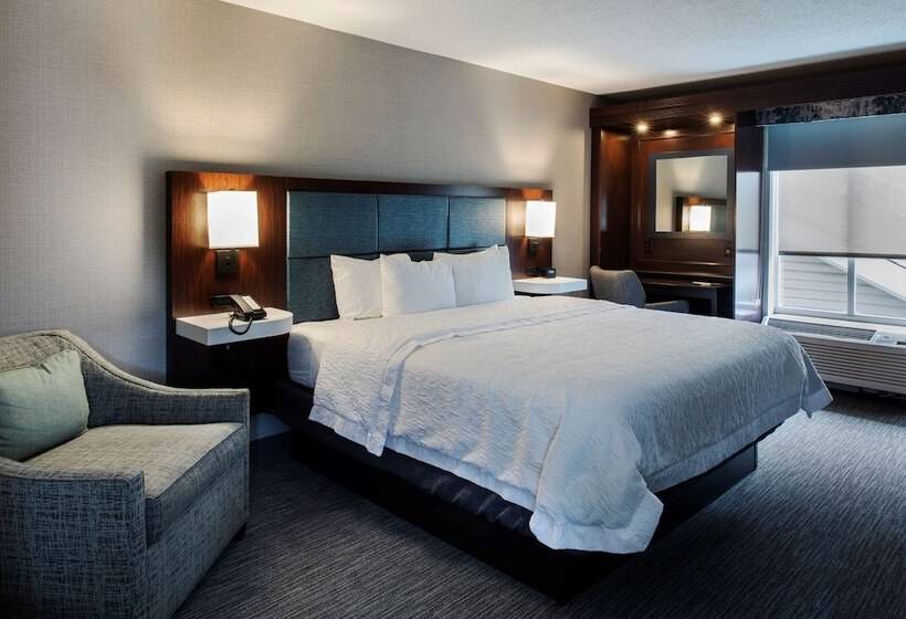 キングサイドベッドのスタンダードワンルーム, Hampton Inn & Suites Chicago/lincolnshire