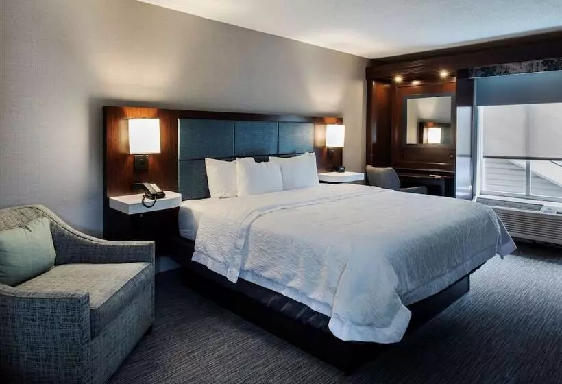 キングサイドベッドのスタンダードワンルーム, Hampton Inn & Suites Chicago/lincolnshire