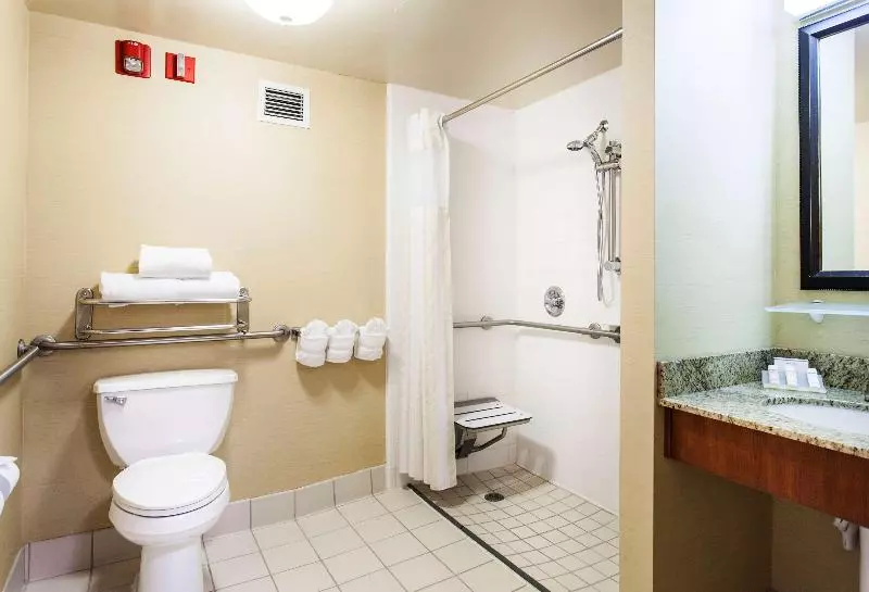 キングサイズベッドのスタンダードルーム, Hilton Garden Inn Denver Airport