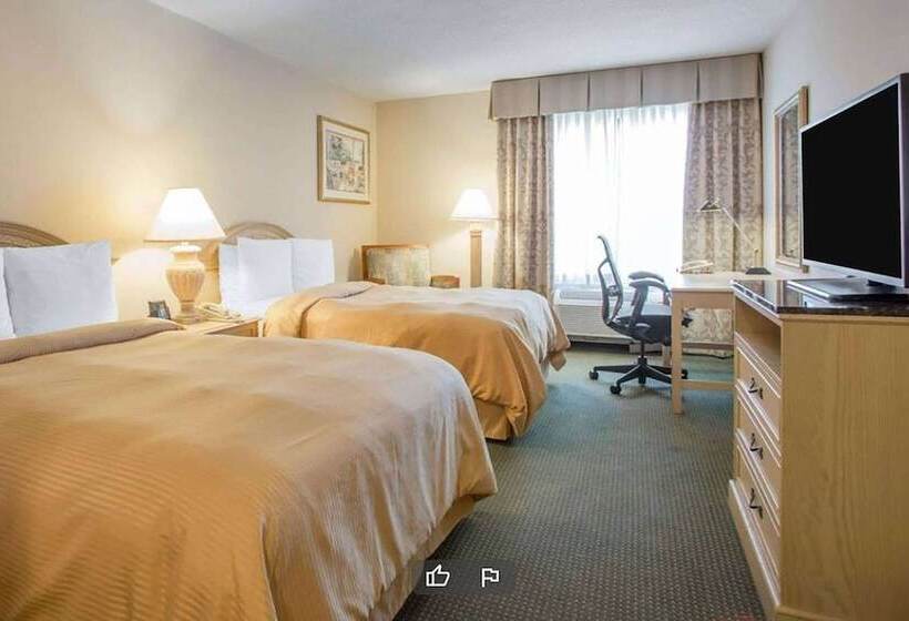２ダブルベッドのスタンダードルーム, La Quinta Inn & Suites By Wyndham South Holland