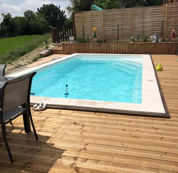 标准间带山景, La Maison De Lalouette