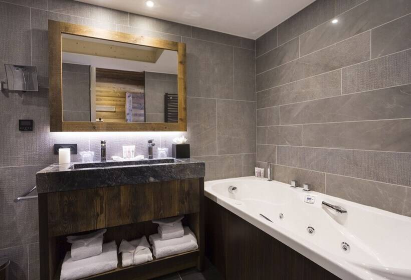 高级大房间, Hôtel Alparena & Spa 4 étoiles