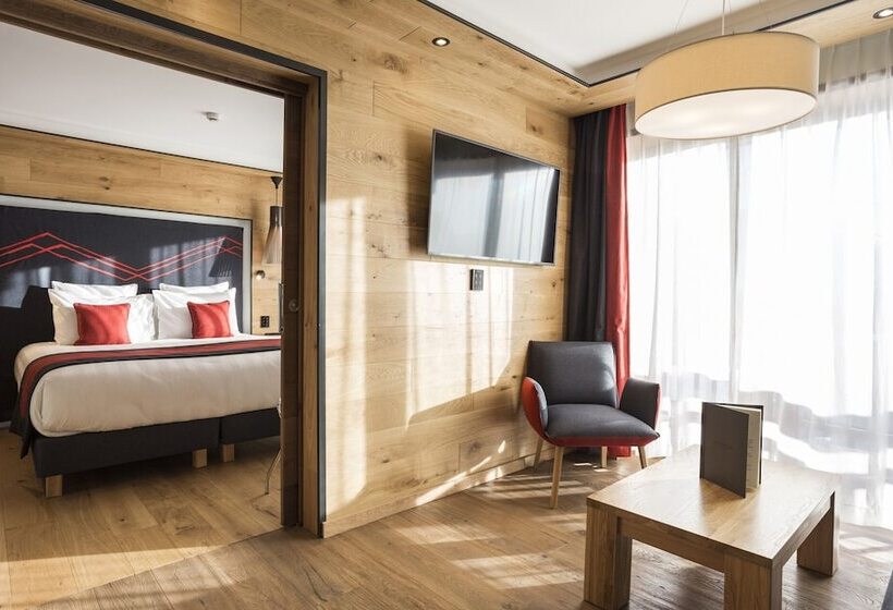 高级套房, Hôtel Alparena & Spa 4 étoiles