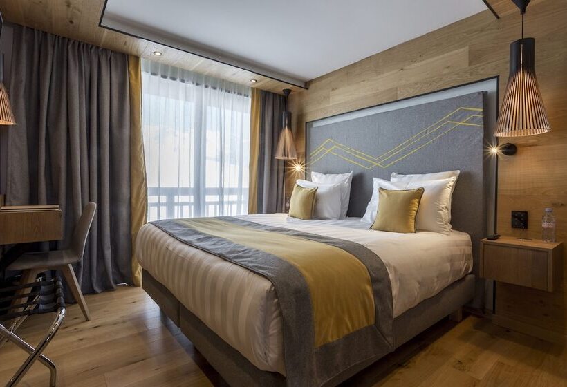 带2个卧室的套房, Hôtel Alparena & Spa 4 étoiles