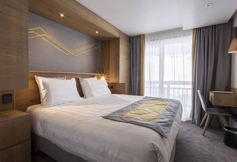 带2个卧室的套房, Hôtel Alparena & Spa 4 étoiles