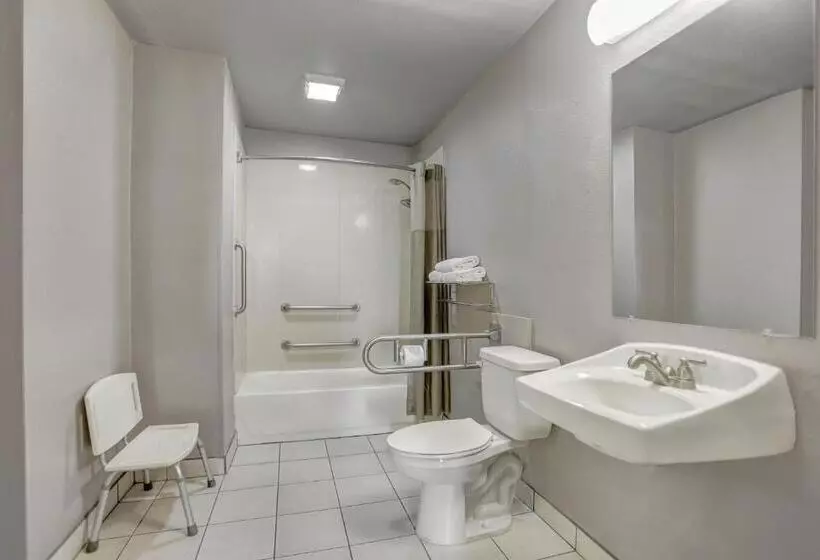 اتاق استاندارد برای معلولان, Motel 6lodi, Ca