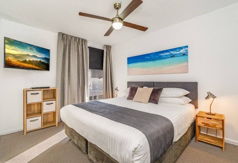 شقة ديلوكس 3 غرف نوم, Beau Monde Apartments Newcastle   Worth Place Apartment