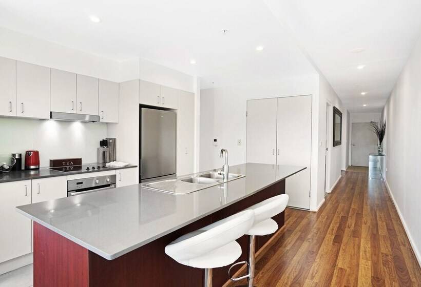 شقة ديلوكس 3 غرف نوم, Beau Monde Apartments Newcastle   Worth Place Apartment