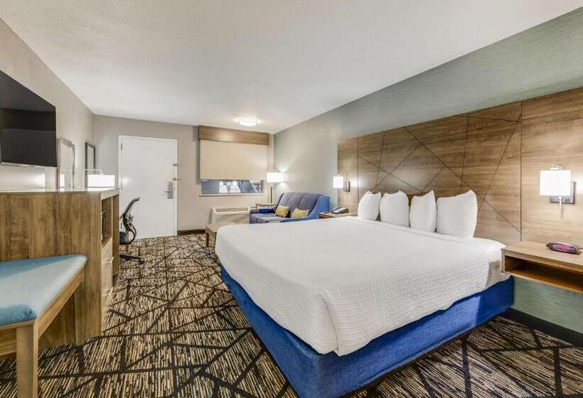 מיטת קינג בסוויטה, Best Western Huntsville
