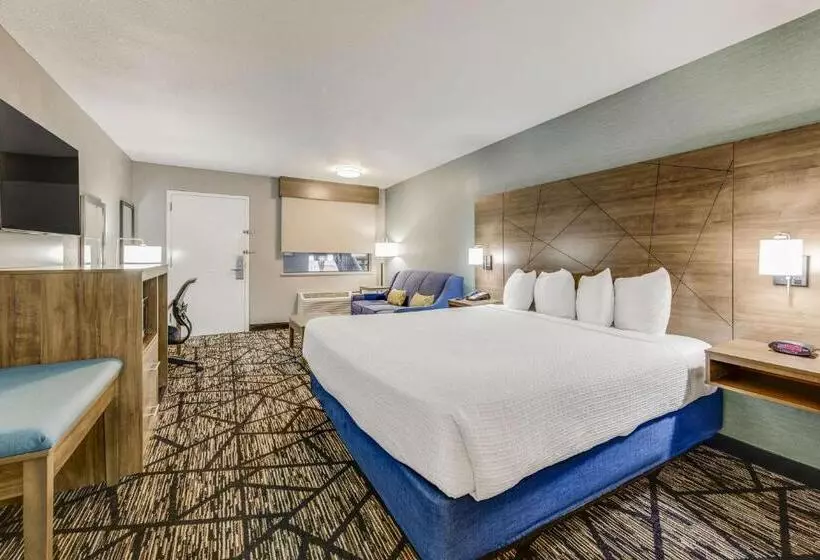 キングサイズベッドのスイートルーム, Best Western Huntsville